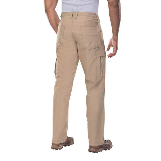 Vertx Fusion Stretch Tactical Pant in desert tan from back